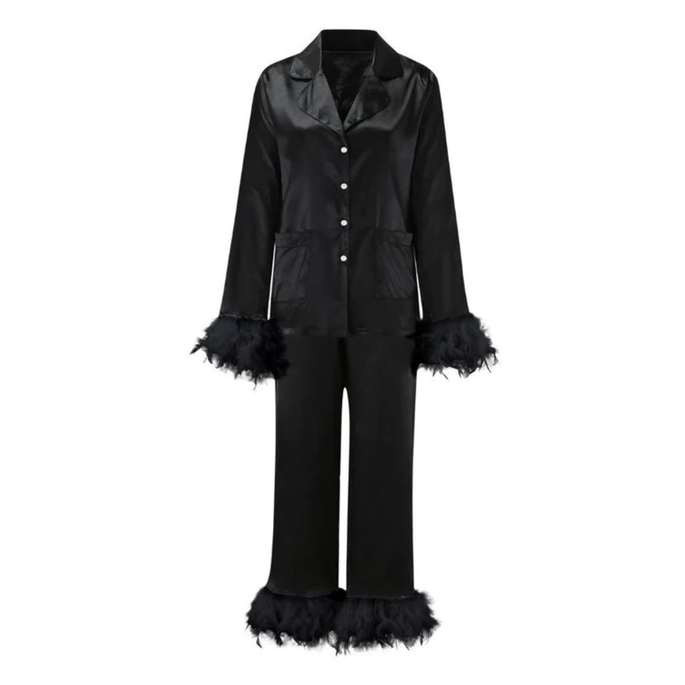 COLETTE FEATHER PAJAMA SET